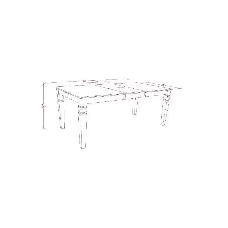 Table à manger rectangulaire moderne en lin blanc