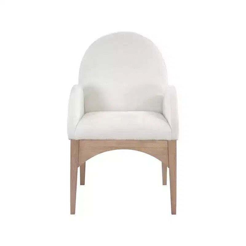 Chaise de salle à manger en tissu chenille Waldorf