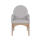 Chaise de salle à manger en tissu chenille Waldorf