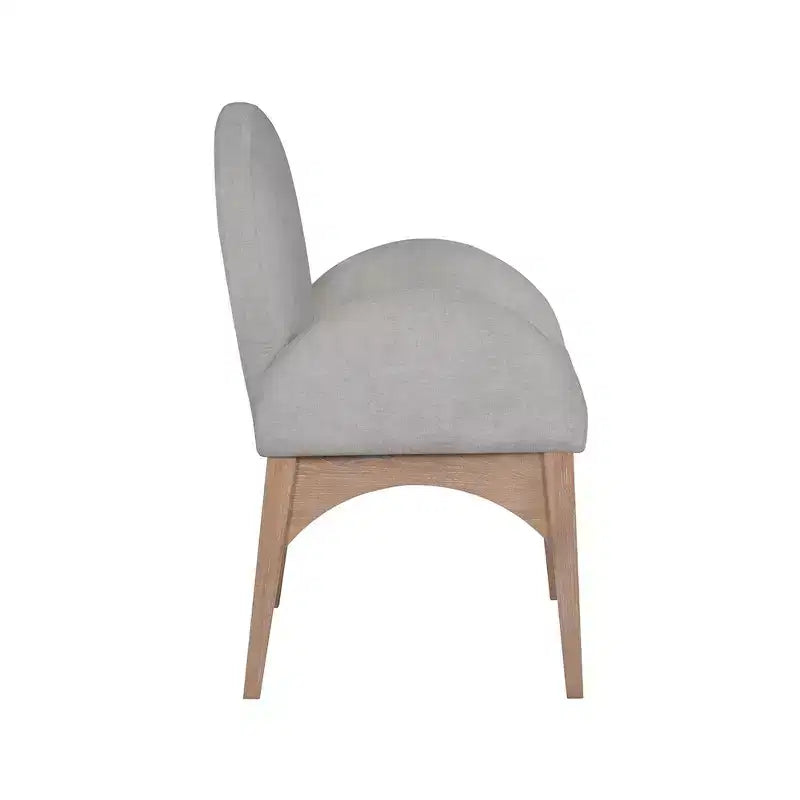 Chaise de salle à manger en tissu chenille Waldorf