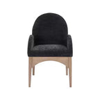 Chaise de salle à manger en tissu chenille Waldorf