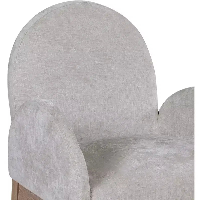 Chaise de salle à manger en tissu chenille Waldorf
