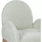 Chaise de salle à manger en tissu chenille Waldorf