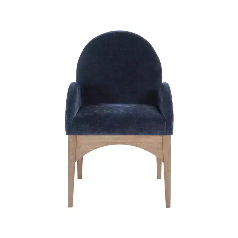 Chaise de salle à manger en tissu chenille Waldorf