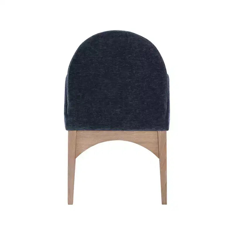 Chaise de salle à manger en tissu chenille Waldorf