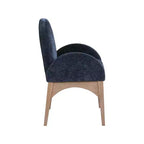 Chaise de salle à manger en tissu chenille Waldorf