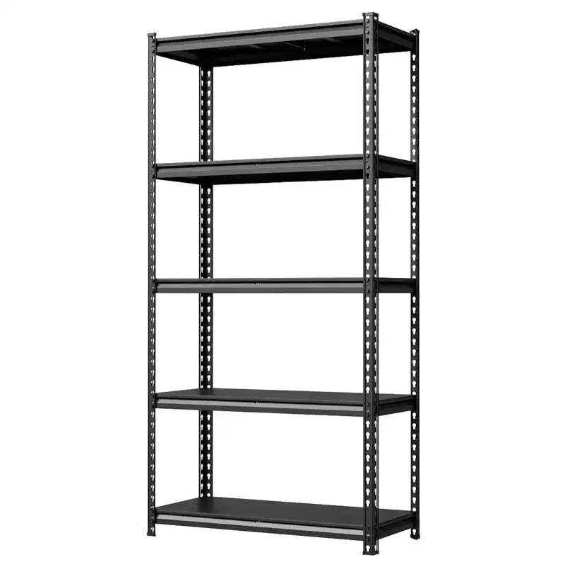 Cast Iron and Carbon Steel Metal Storage Rack - Heavy Duty, Single Layer, 350KG Load Capacity, Steel Shelving, Durable Construction