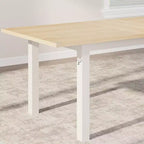 Grande Table à Manger Extensible de 63, pour 4 à 8 Personnes