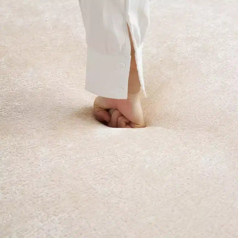 Canapé d'angle en L entièrement compressé avec chaise longue incurvée, canapé modulaire en chenille, haute densité pour salon d'appartement