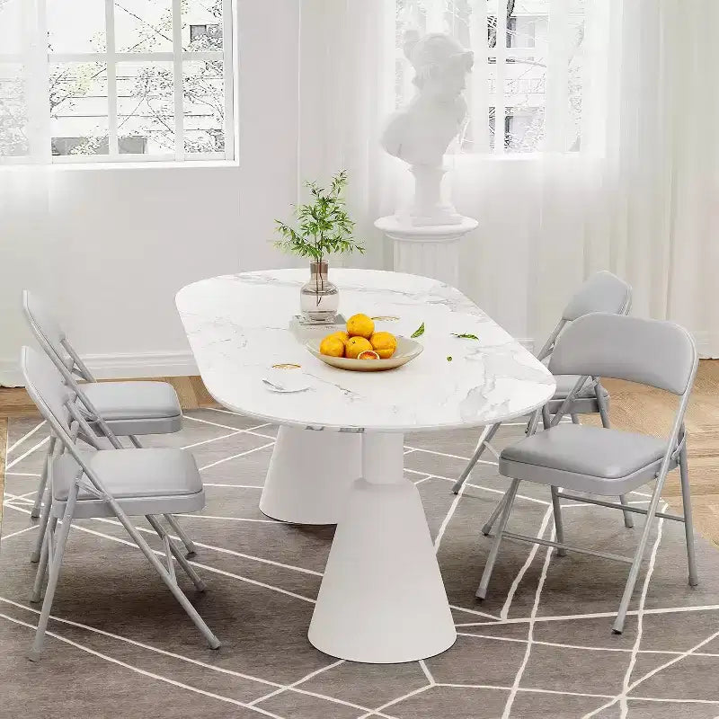 Chaises pliantes avec coussins rembourrés, supportent jusqu'à 158 kg, idéales pour la salle à manger, le bureau à domicile, les événements intérieurs et extérieurs