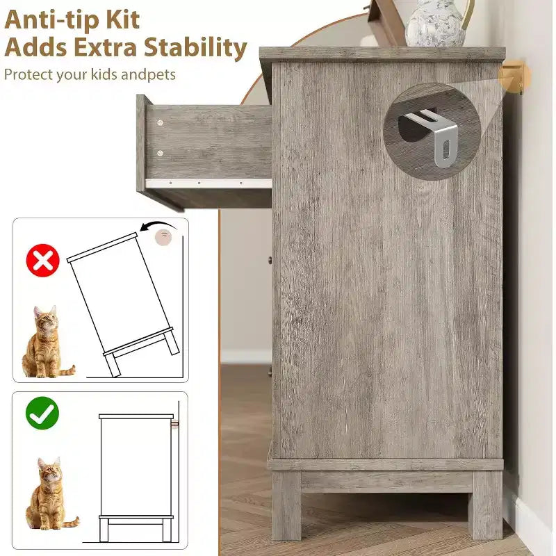 Commode à 6 tiroirs pour chambre à coucher, commode de rangement de 120 cm de large, organisateur de placard en bois moderne pour salon, entrée