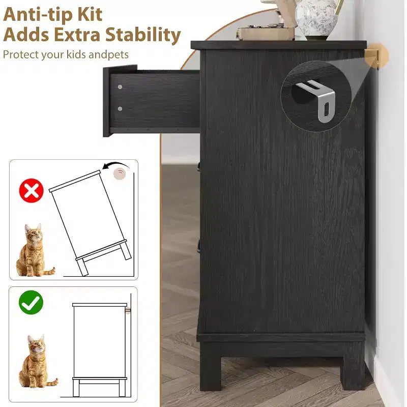 Commode à 6 tiroirs pour chambre à coucher, commode de rangement de 120 cm de large, organisateur de placard en bois moderne pour salon, entrée