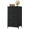 GustoWave 3-Drawer Dresser with Removable Fabric Bins, Multi-Functional Storage Organizer for Bedroom, Living Room, Closet