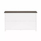 Console de rangement de ferme 30 po en bois massif - Saracina Home