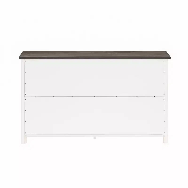 Console de rangement de ferme 30 po en bois massif - Saracina Home