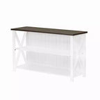 Console de rangement de ferme 30 po en bois massif - Saracina Home