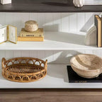 Console de rangement de ferme 30 po en bois massif - Saracina Home
