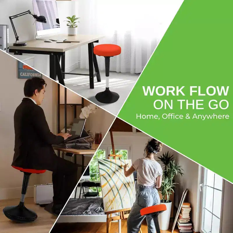 Chaise de bureau Wobble pour bureau debout